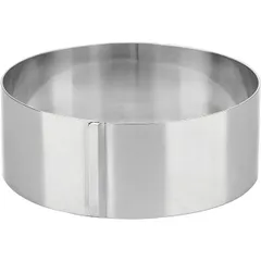 Pastry ring  stainless steel  D=120, H=45mm  metal.