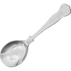 Broth spoon "King's Stainless Steel"  stainless steel , L=177/50, B=49mm  silver.