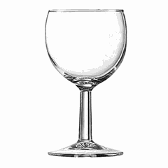 Wine glass “Balloon” glass 190ml D=77,H=130mm clear.