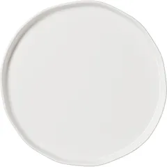 Plate “Eggshell” porcelain D=27,H=2cm white