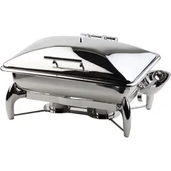 Мармит GN 1/1 с крышкой индукционный сталь 9л ,H=34,L=59,B=45см металлич.