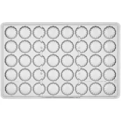 Форма для шоколада «Ромашка» [40 ячеек] поликарбонат ,H=26,L=275,B=175мм