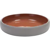 Салатник «Даск» керамика D=205,H=35мм серый,красный