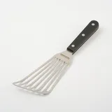 Лопатка кухонная изогнутая перфорированная сталь нерж.,полиоксиметилен ,H=1,L=275,B=75мм металлич.,ч