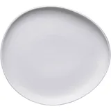 Serving dish “Ninfa”  porcelain , H=40, L=305, B=275mm  white, gloss.