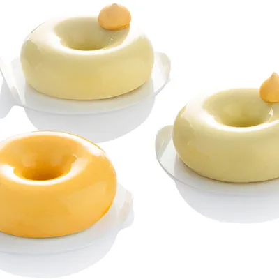 Форма для замораживания и выпечки с 24 полостями для пончиков(D=7.5H=3.5см) силикон ,L=60,B=40см, изображение 2