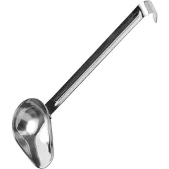 Spoon for sauce stainless steel 100ml ,L=350/115,B=75mm metal.