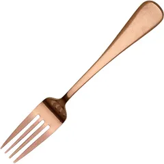 Вилка десертная «Фултон Винтаж Коппер» состаренная сталь нерж. ,L=17,8см медный