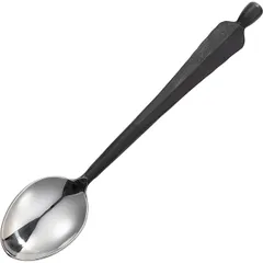 Table spoon “Concept No. 1”  stainless steel , L=21cm  black, metal.