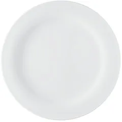 Plate “Uovo” porcelain D=28cm white