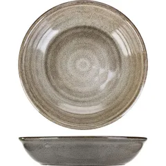 Salad bowl "Potters" gray-brown  porcelain  1.14 l  D=22.8 cm