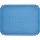 Поднос прямоугольный полипроп. ,L=46,B=36см голуб.