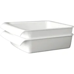 Салатник GN1/2 пластик 3,65л ,H=75,L=325,B=265мм белый, изображение 3