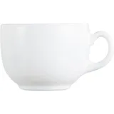 Чашка чайная «Эволюшнс Уайт» стекло 220мл D=108,H=62мм белый