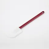 Лопатка жаропрочная силикон,пластик ,L=407/117,B=72мм белый,красный