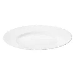 Тарелка «Трианон» стекло 490,2мл D=250,H=23,5мм белый, изображение 2