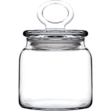 Банка «Китчен Слим» круглая с крышкой стекло 0,575л D=8,H=15см прозр.