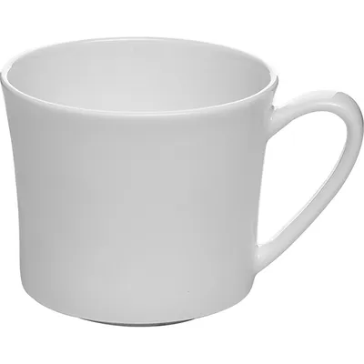 Чашка чайная «Джейд» кост.фарф. 200мл D=73мм белый, изображение 2