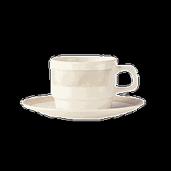 Блюдце «Сахара» D=160,H=16мм бежев.,песочн.