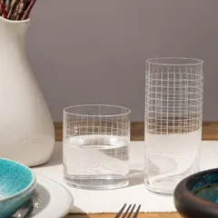 Хайбол (стакан) «Финесс Грид» хр.стекло 350мл D=60,H=127мм прозр., изображение 2