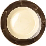 Тарелка для пасты «Пепперкорн» фарфор 0,6л D=30см коричнев.,бежев.