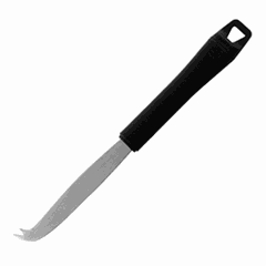 Нож для сыра сталь нерж.,полипроп. ,L=230,B=25мм черный,металлич.
