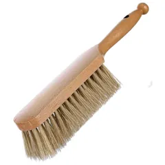 Щетка для муки с шелковой щетиной дерево ,L=32/21,B=5см св. дерево