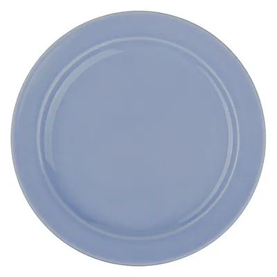 Тарелка «Акварель» Принц мелкая фарфор D=20,H=2см голуб.