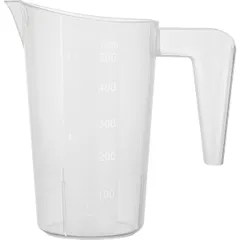Стакан мерный с ручкой пластик 0,5л ,H=153,L=150,B=90мм белый, изображение 2