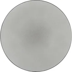 Plate "Ekinox" small ceramics D=280,H=33mm gray