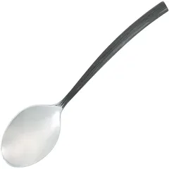 Dinner spoon stainless steel ,L=20.9cm black,metal.