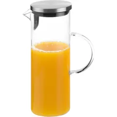 Jug glass, stainless steel 1.5l D=95,H=270mm