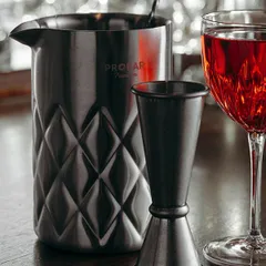 Стакан смесительный «Пробар Премиум Мунлайт» сталь нерж. 0,55л D=10,5,H=13,5см матовый, изображение 3