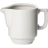 Молочник «Прага» фарфор 100мл ,H=65,L=100,B=55мм белый