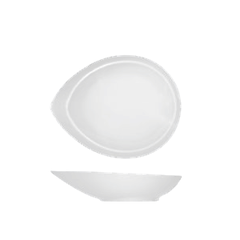 Salad bowl for a compliment “Compliment”  porcelain  50ml , H=35, L=130, B=95mm  white