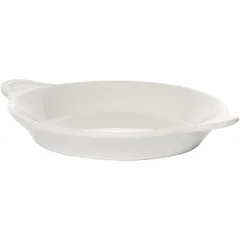 Форма для запекания «Америка» порционная фарфор 230мл D=190,H=25,L=190,B=160мм белый