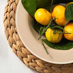 Тарелка глубокая «Террес де Ревес» керамика D=213,H=50мм серый,синий, изображение 2