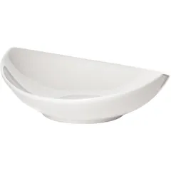 Салатник «Кунстверк» фарфор 1л ,H=65,L=270,B=235мм белый