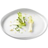 Тарелка «Дюна» фарфор D=28,H=3см белый