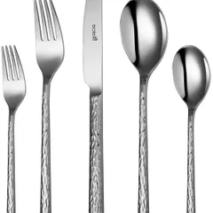 Ложка столовая «Лозанна» сталь нерж. ,L=20,6см металлич., изображение 2