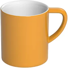 Mug “Bond”  porcelain  300 ml  yellow.