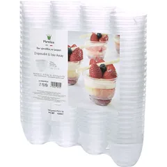 Креманка набор[100шт] полистир.пищ. 120мл D=72,H=51мм прозр.