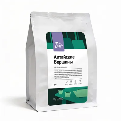 Чай «Алтайские вершины» черный листовой 200 г