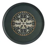 Блюдо для пиццы «Месопотамия» фарфор D=32см черный