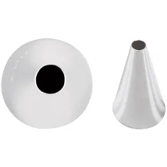 Набор кондитерских насадок «Круг»[6шт] сталь нерж. D=25,H=40,L=115,B=60мм металлич.