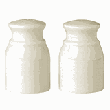 Солонка «Айвори» фарфор D=46,H=70мм слон.кость