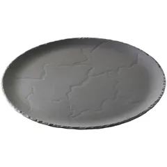 Блюдо для пиццы «Базальт» керамика D=32см черный,матовый