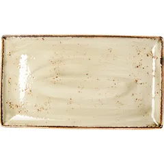 Блюдо «Краф Грин» прямоугольное фарфор ,H=2,L=33,B=19см зелен.