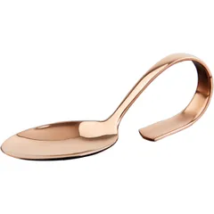 Serving spoon color copper  stainless steel  L=12cm