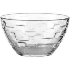 Salad bowl “Labyrinth” glass 300ml D=11,H=6cm clear.